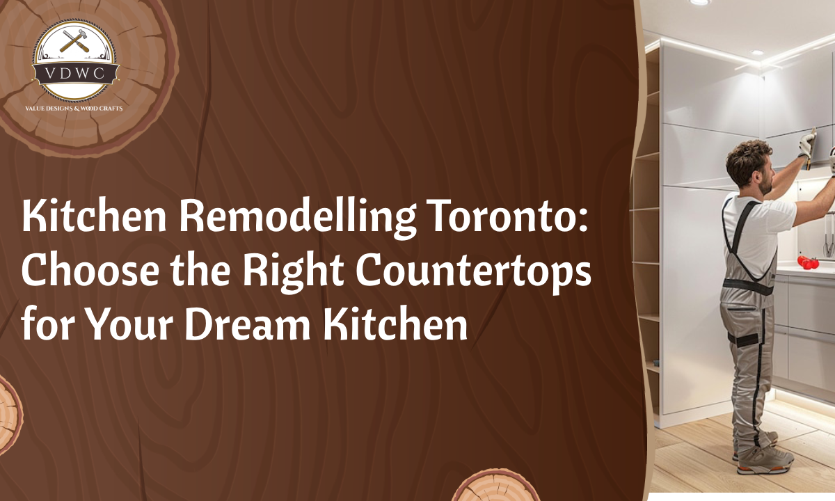 Kitchen Remodelling Toronto: Choose the Right Countertops for Your Dream Kitchen